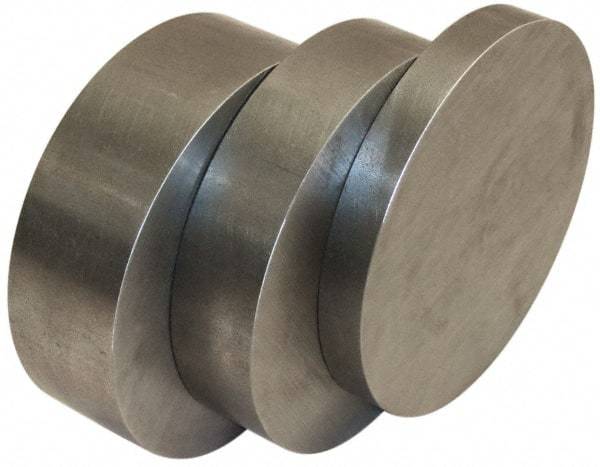 Value Collection - 6" Diam x 1-1/2" Long, 12L14 Steel Round Rod - Cold Finish, Mill, Steel - Americas Industrial Supply