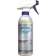 Sprayon - 14 oz Trigger Spray Can Dry Film Lubricant - Black, -40°F to 850°F - Americas Industrial Supply