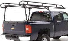Erickson Manufacturing - Steel Truck Rack - 55" Wide x 135" Long, Black, For Use with Any Truck - Americas Industrial Supply