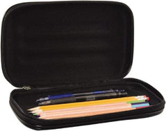 Innovative Storage Designs - 1 Compartment, 2 Inch Wide x 8-3/4 Inch Deep x 5-1/4 Inch High, Pencil Holder - Fabric, Black - Americas Industrial Supply