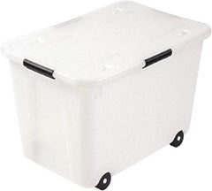 ADVANTUS - 1 Compartment, 23-3/4 Inch Wide x 15-3/4 Inch Deep x 15-3/4 Inch High, File Storage Box - Plastic, Clear - Americas Industrial Supply