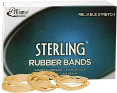 Alliance - 3-1/2" Circumference, 1/4" Wide, Light-Duty Band Rubber Band Strapping - 425 Pieces - Americas Industrial Supply