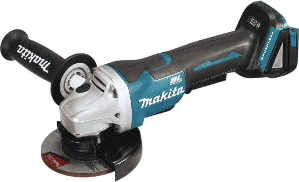 Makita - 4-1/2" Wheel Diam, 8,500 RPM, Cordless Cutoff & Cutoff-Grinder Tool - Straight Handle - Americas Industrial Supply