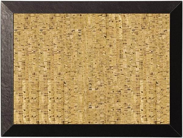 MasterVision - 24" Wide x 18" High Open Cork Bulletin Board - Natural (Color) - Americas Industrial Supply