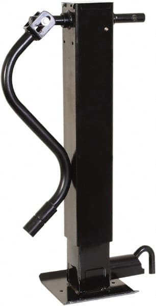 Buyers Products - Square Sidewind Trailer Jack - 12,000 Lb Load Capacity, 31 to 57" Service Height - Americas Industrial Supply