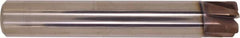 Millstar - 12mm, 6 Flute, Single End, Solid Carbide, 1.32mm Corner Radius End Mill - 100mm OAL, Right Hand Flute, 4.5mm LOC, Right Hand Cut - Americas Industrial Supply