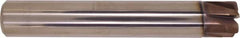 Millstar - 1/2", 6 Flute, Single End, Solid Carbide, 0.056" Corner Radius End Mill - 4" OAL, Right Hand Flute, 3/16" LOC, Right Hand Cut - Americas Industrial Supply
