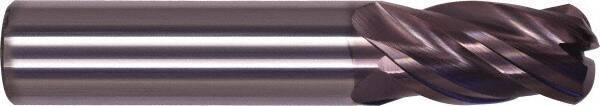 Millstar - 16mm, 4 Flute, Single End, Solid Carbide, 1.9mm Corner Radius End Mill - 89mm OAL, Right Hand Flute, 37mm LOC, Right Hand Cut - Americas Industrial Supply