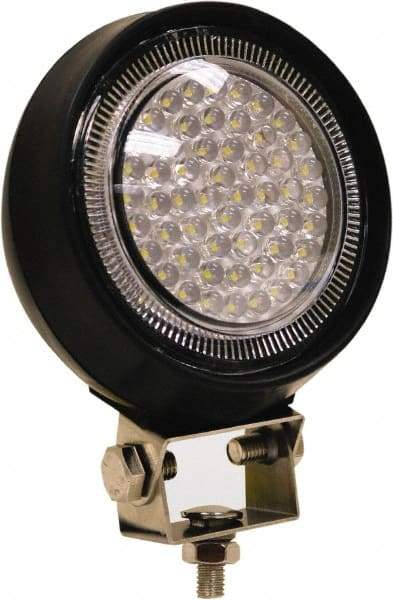 Buyers Products - 12 to 24 Volt, Clear Flood Beam Light - 3.0 Amps, 375 Lumens, 54 LED Lamp - Americas Industrial Supply