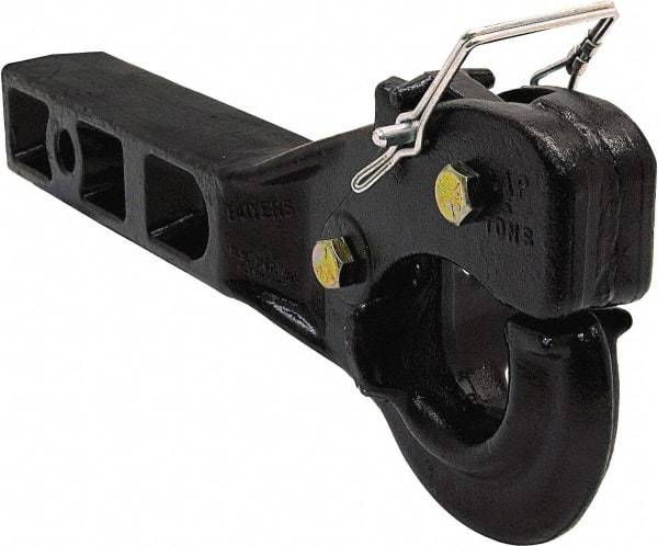 Buyers Products - 10,000 Lb Capacity Receiver Mount Pintle Hook - For Use with Trailers - Americas Industrial Supply