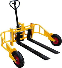 Vestil - 2,000 Lb Capacity, 9" Lift Industrial Pallet Truck - 3" Min Lift Height, 48" Fork Length x 4" Fork Width, 65" Overall Width - Americas Industrial Supply