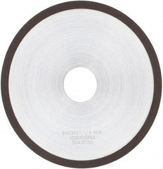 Tru-Maxx - 6" 120 Grit Diamond Cutoff Wheel - 0.035" Thick, 1-1/4" Arbor, Use with Angle Grinders - Americas Industrial Supply