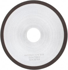 Tru-Maxx - 6" 100 Grit Diamond Cutoff Wheel - 0.035" Thick, 1-1/4" Arbor, Use with Angle Grinders - Americas Industrial Supply