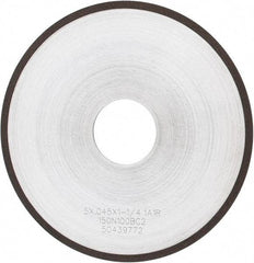 Tru-Maxx - 5" 150 Grit Diamond Cutoff Wheel - 0.045" Thick, 1-1/4" Arbor, Use with Angle Grinders - Americas Industrial Supply