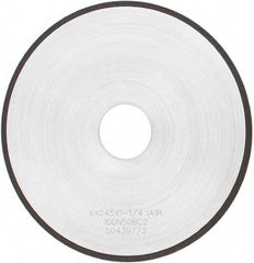 Tru-Maxx - 6" 100 Grit Diamond Cutoff Wheel - 0.045" Thick, 1-1/4" Arbor, Use with Angle Grinders - Americas Industrial Supply