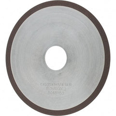 Tru-Maxx - 6" 150 Grit Diamond Cutoff Wheel - 0.035" Thick, 1-1/4" Arbor, Use with Angle Grinders - Americas Industrial Supply