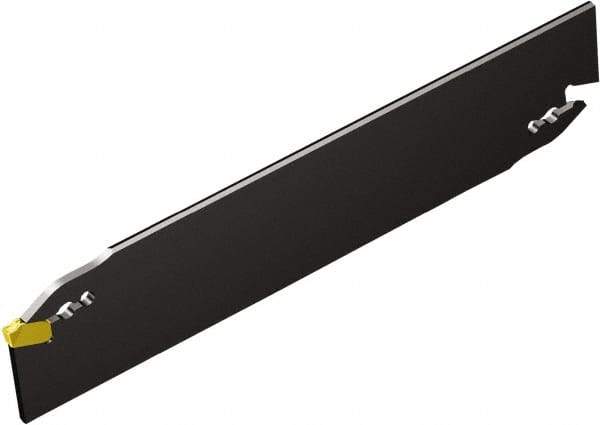 Sandvik Coromant - 80mm Max Depth of Cut, Neutral Cut, Indexable Grooving Blade - 2.68mm Insert Width, G Seat Size, QD-NN2..A Insert Style, Series CoroCut QD - Americas Industrial Supply