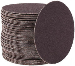 Tru-Maxx - 3" Diam, 120 Grit Aluminum Oxide Adhesive PSA Disc - Fine Grade, X Weighted Cloth Backing, For Right Angle/Vertical Shaft Portable Grinders - Americas Industrial Supply
