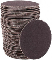 Tru-Maxx - 2" Diam, 240 Grit Aluminum Oxide Adhesive PSA Disc - Very Fine Grade, X Weighted Cloth Backing, For Right Angle/Vertical Shaft Portable Grinders - Americas Industrial Supply