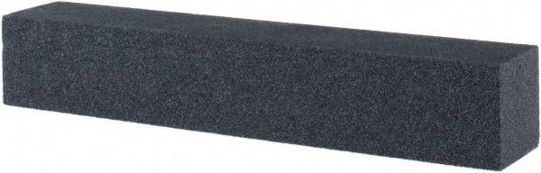 Tru-Maxx - 120 Grit Silicon Carbide Square Polishing Stone - Fine Grade, 1" Wide x 6" Long x 1" Thick - Americas Industrial Supply