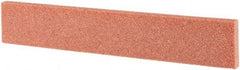 Tru-Maxx - 100 Grit Aluminum Oxide Rectangular Roughing Stone - Fine Grade, 1" Wide x 6" Long x 1/4" Thick - Americas Industrial Supply