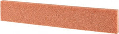 Tru-Maxx - 80 Grit Aluminum Oxide Rectangular Roughing Stone - Medium Grade, 1" Wide x 6" Long x 1/4" Thick - Americas Industrial Supply