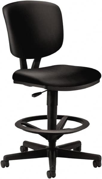 Hon - Swivel & Adjustable Stools Type: Adjustable Height Stool Base Type: Swivel - Americas Industrial Supply