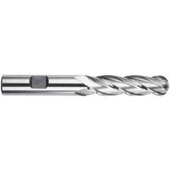 5/16" Dia. - 3-1/8" OAL - HSS-TiN - Ball Nose SE EM - 4 FL - Americas Industrial Supply