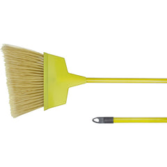 7 1/2' Plastic Angled Upright - Broom With Handle - Americas Industrial Supply