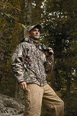 DeWALT - Size L Heated & Cold Weather Jacket - Camouflage, Polyester, Zipper Closure, 50" Chest - Americas Industrial Supply