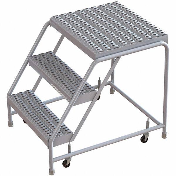 TRI-ARC - Rolling & Wall Mounted Ladders & Platforms Type: Rolling Warehouse Ladder Style: Rolling Safety Ladder - Americas Industrial Supply