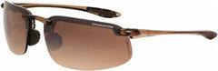 CrossFire - +2.5, Clear Lenses, Scratch Resistant, Frameless Magnifying Safety Glasses - UV Protection - Americas Industrial Supply