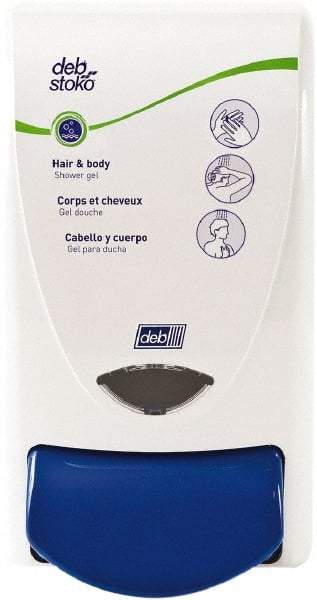 SC Johnson Professional - 1 L Gel Shower Soap Dispenser - Plastic, Wall Mounted, White - Americas Industrial Supply