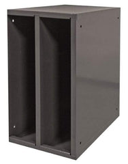 Durham - 1 Shelf, Gray Hydraulic Hose Cabinet - 25" Wide x 25" High x 15" Deep, Steel - Americas Industrial Supply