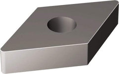 Sandvik Coromant - DNGA432 Grade 650 Ceramic Turning Insert - TiN Finish, 55° Diamond, 1/2" Inscr Circle, 3/16" Thick, 1/32" Corner Radius - Americas Industrial Supply