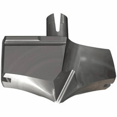 Iscar - Series HFP-IQ, 33.3mm Diam Grade IC908 Replaceable Drill Tip - Carbide, TiAlN/TiN Finish, 34 Seat Size - Americas Industrial Supply