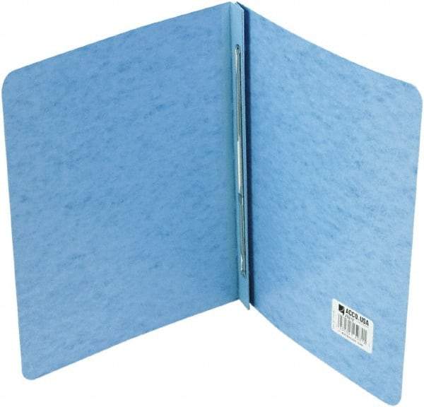 ACCO - 11" Long x 8" Wide Report Cover - Light Blue - Americas Industrial Supply