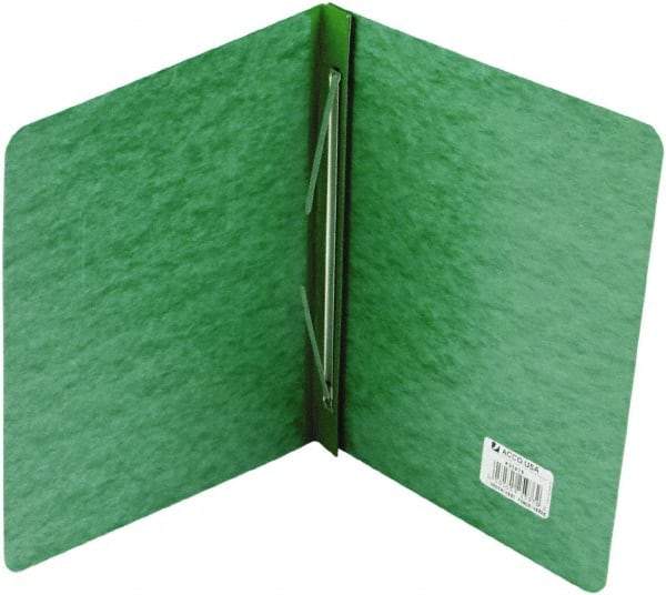 ACCO - 11" Long x 8" Wide Report Cover - Dark Green - Americas Industrial Supply