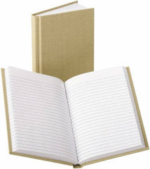 Boorum & Pease - 96 Sheet, 4-3/8 x 7", Memo Book (Side Bound) - Tan - Americas Industrial Supply