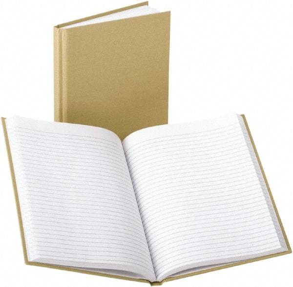 Boorum & Pease - 96 Sheet, 5-7/8 x 9", Memo Book (Side Bound) - Tan - Americas Industrial Supply