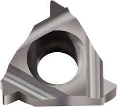Hertel - 08IR Internal Right Hand ISO Laydown Threading Insert - Grade HG225TR, TiAlN Coated Carbide, 3/16" Inscribed Circle - Americas Industrial Supply