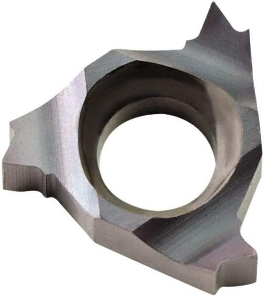 Hertel - 06IR Internal Right Hand ISO Laydown Threading Insert - Grade HG225TR, TiAlN Coated Carbide, 5/32" Inscribed Circle - Americas Industrial Supply