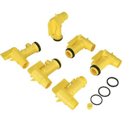 Vestil - 2" NPT Plastic Adjustable Drum Faucet - 9" Long Extension - Americas Industrial Supply