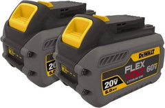 DeWALT - 60 Volt Lithium-Ion Power Tool Battery - 6 Ahr Capacity, 2 hr Charge Time, Series 20/60 FLEXVOLT - Americas Industrial Supply