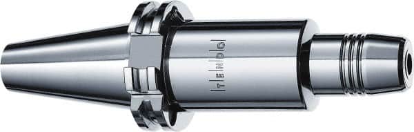 Schunk - CAT40 Taper Shank, 1" Hole Diam, Hydraulic Tool Holder/Chuck - 55mm Nose Diam, 152.4mm Projection, 46.5mm Clamp Depth, 25,000 RPM, Through Coolant - Exact Industrial Supply