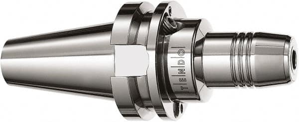 Schunk - CAT50 Taper Shank, 3/8" Hole Diam, Hydraulic Tool Holder/Chuck - 26.7mm Nose Diam, 101.6mm Projection, 29.1mm Clamp Depth, 25,000 RPM, Through Coolant - Exact Industrial Supply