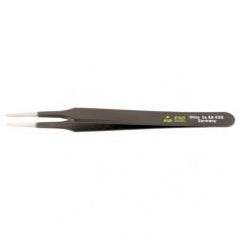 2A SA FLAT ROUND TWEEZERS - Americas Industrial Supply