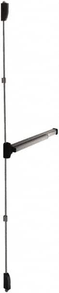 Falcon - Nonhanded, Surface Vertical Rod - Aluminum Finish, 30 to 36" Door Width, Grade 1 - Americas Industrial Supply