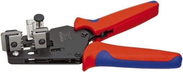 Knipex - 15 to 10 AWG Capacity Precision Wire Stripper - 7-1/2" OAL, Plastic Cushion Handle - Americas Industrial Supply