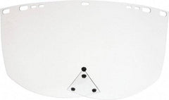 Jackson Safety - Clear Acetate Face Shield - 9" High x 19" Wide x 1.01mm Thick, Compatible with Jackson 170-B Headgear - Americas Industrial Supply